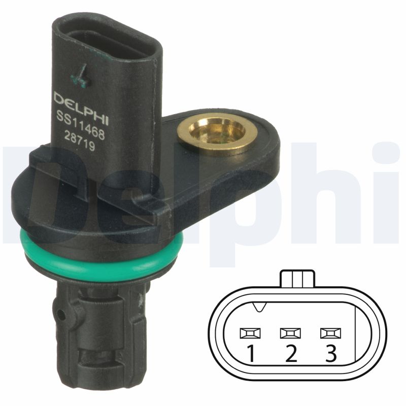 Sensore, Posizione albero a camme - SS11468 DELPHI