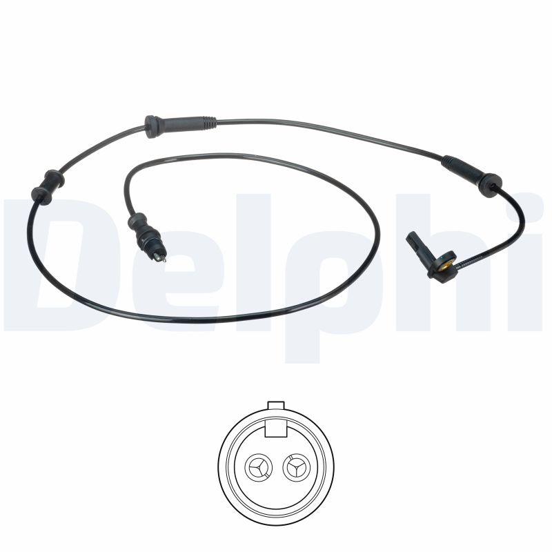 Sensore, N° giri ruota - SS20480 DELPHI