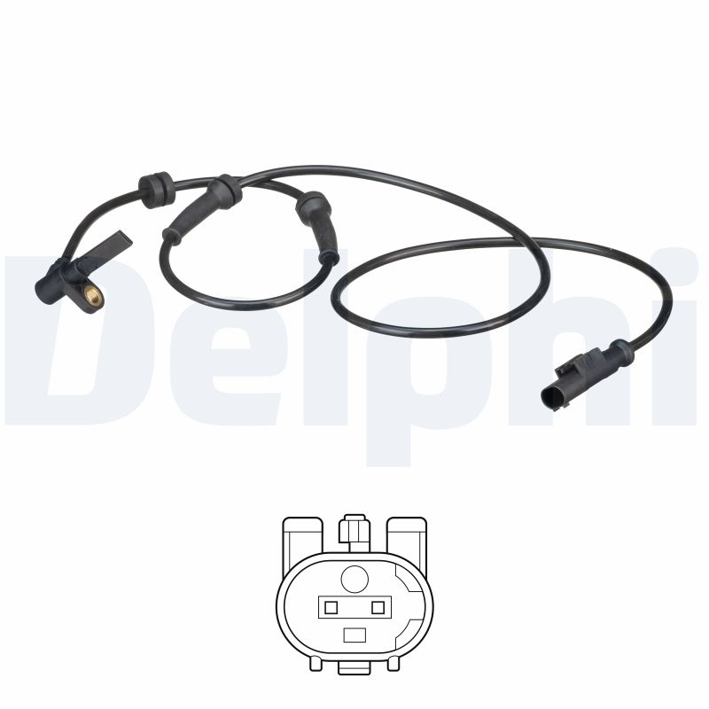 Sensor, wheel speed - SS20578 DELPHI