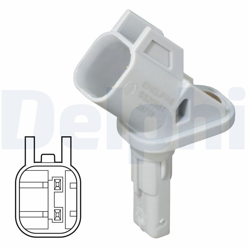 Sensore, N° giri ruota - SS20581 DELPHI