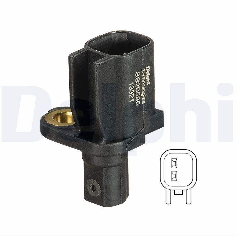 Sensor, wheel speed - SS20586 DELPHI