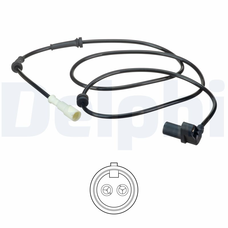 Sensore, N° giri ruota - SS20589 DELPHI