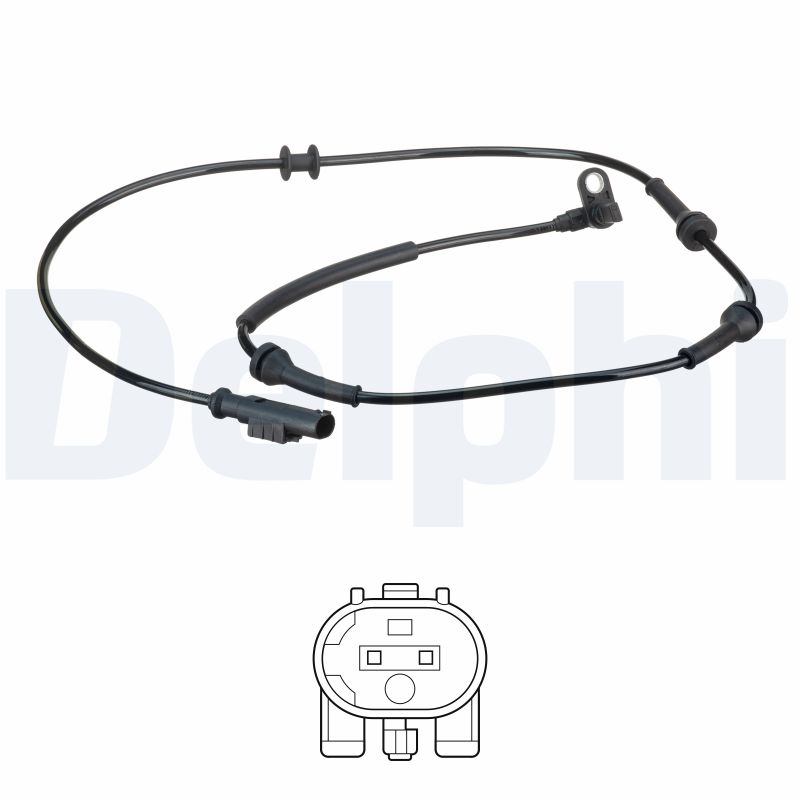 Sensor, wheel speed - SS20611 DELPHI