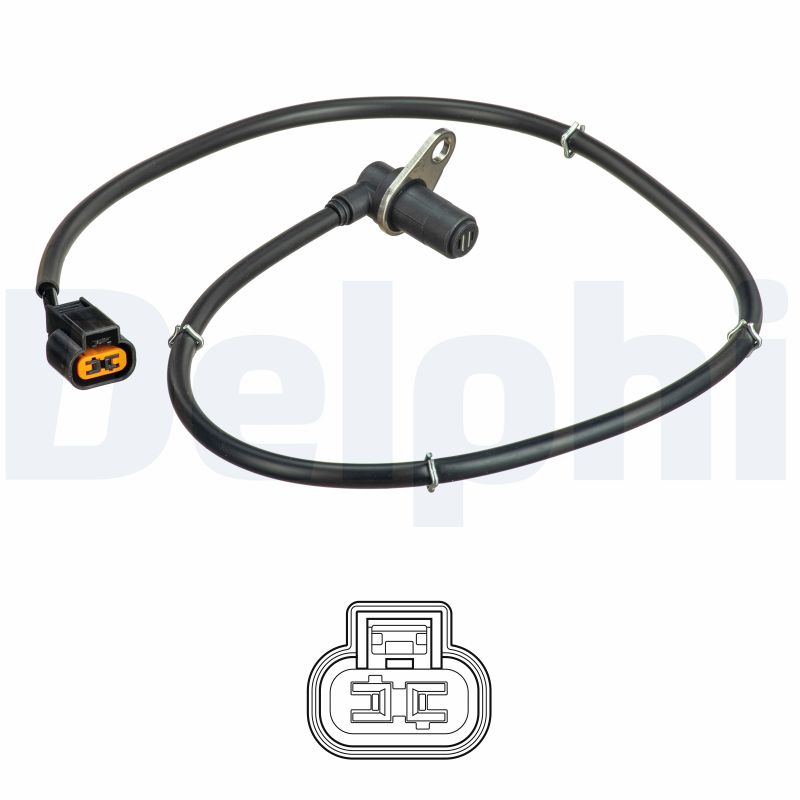 Sensor, Raddrehzahl - SS20618 DELPHI