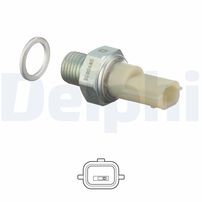 Oil Pressure Switch - SW90038 DELPHI