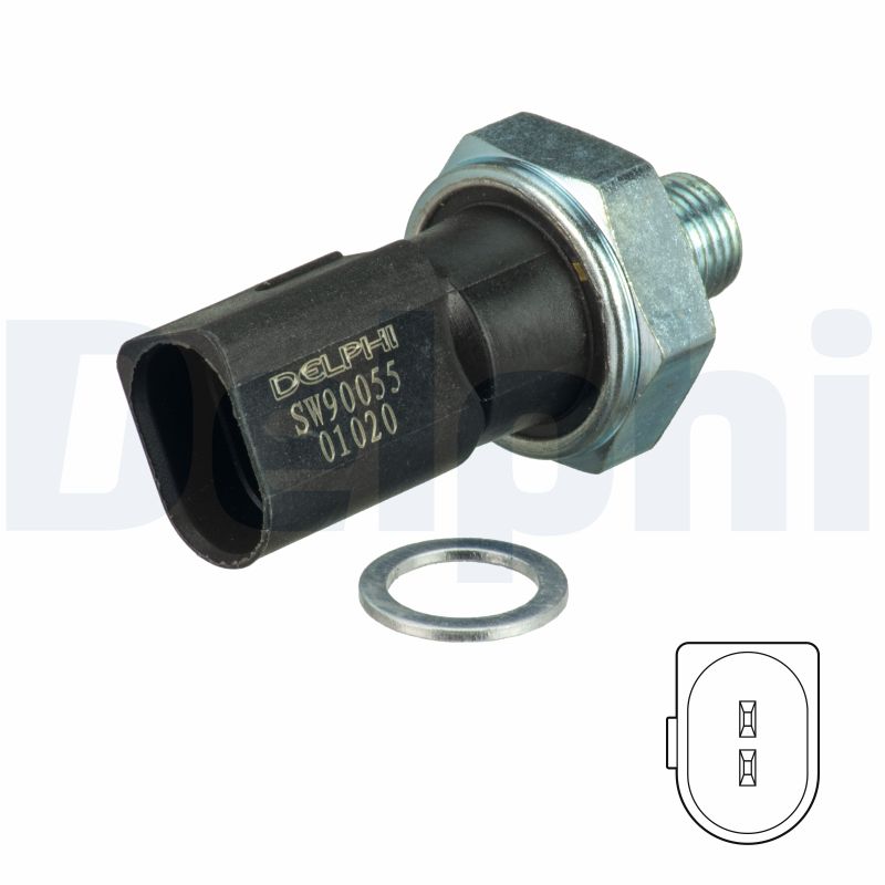 Interruttore a pressione olio - SW90055 DELPHI