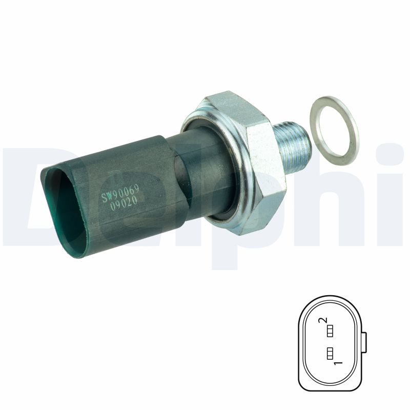 Interruttore a pressione olio - SW90069 DELPHI