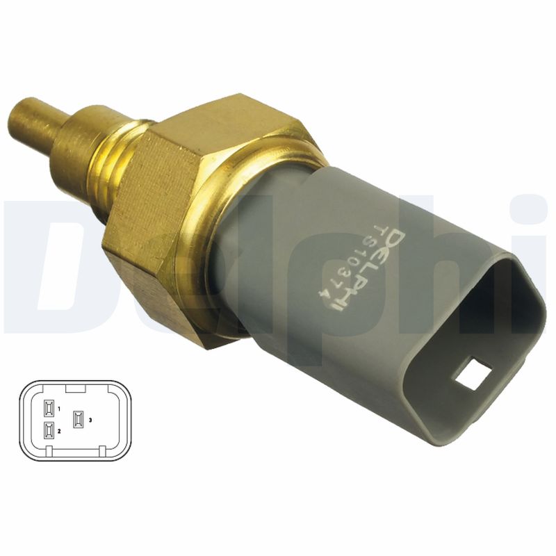 Sensore, Temperatura refrigerante - TS10374 DELPHI
