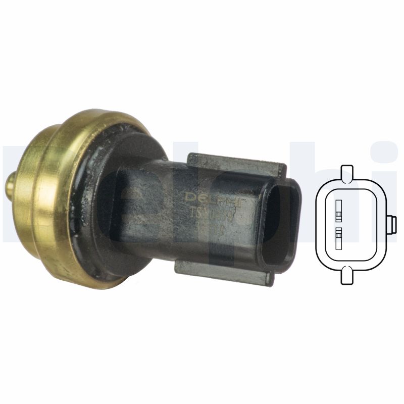 Sensor, coolant temperature - TS10458 DELPHI