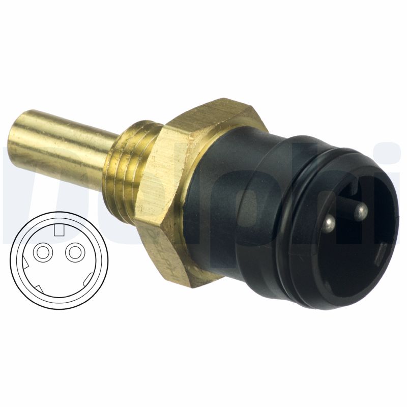 Sensor, coolant temperature - TS10464 DELPHI
