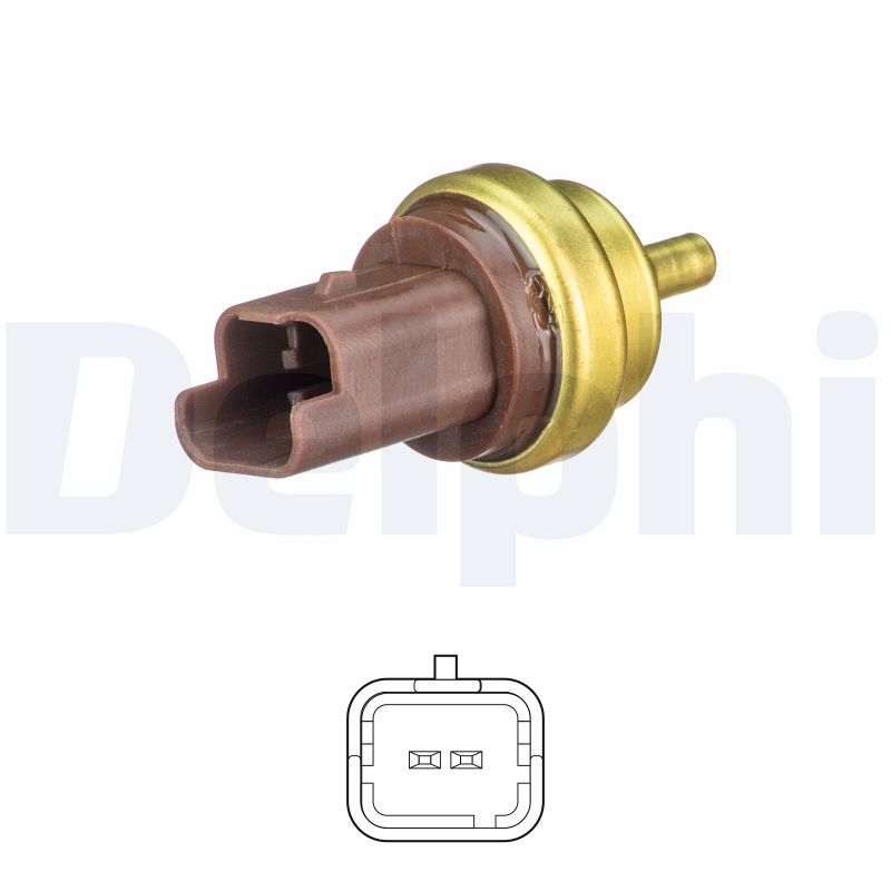 Sensor, coolant temperature - TS10477 DELPHI