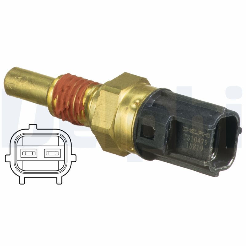 Sensor, coolant temperature - TS10479 DELPHI