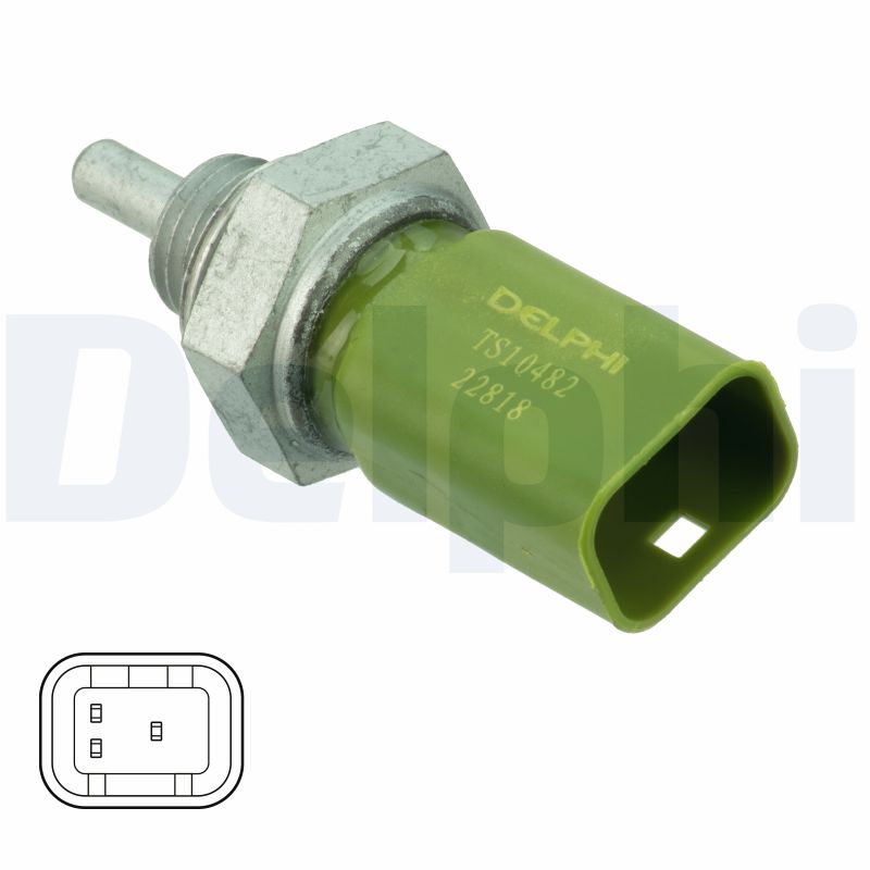 Sensor, coolant temperature - TS10482 DELPHI