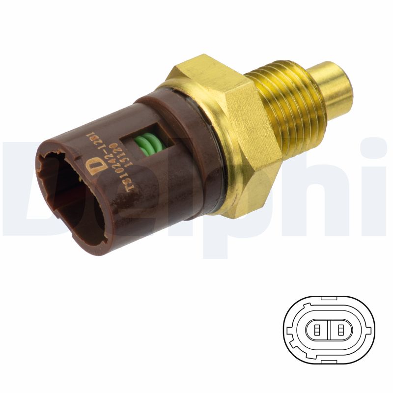 Sensor, coolant temperature - TS10490 DELPHI