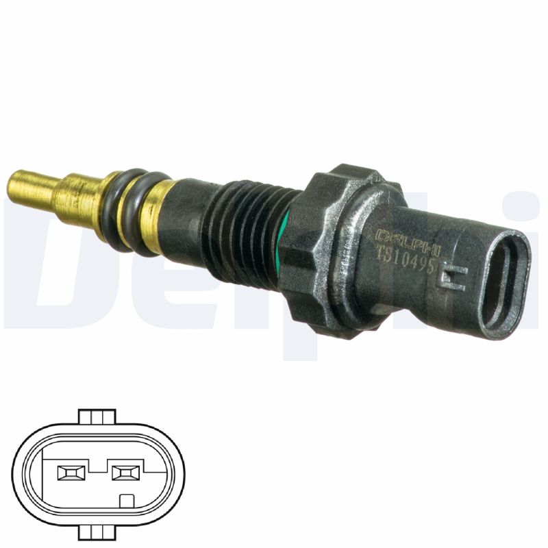 Sensor, coolant temperature - TS10495 DELPHI