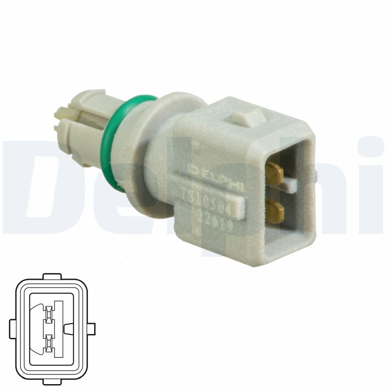 Sensore, Temperatura aria aspirata - TS10504 DELPHI