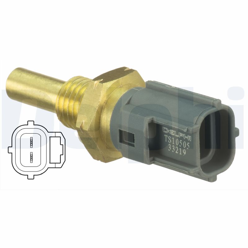 Sensore, Temperatura refrigerante - TS10505 DELPHI