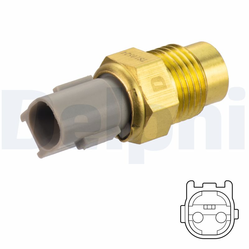 Termocontatto, Ventola radiatore - TS10524 DELPHI