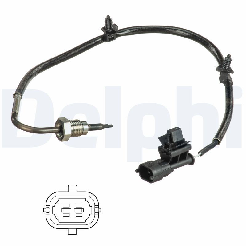 Sensore, Temperatura gas scarico - TS30142 DELPHI