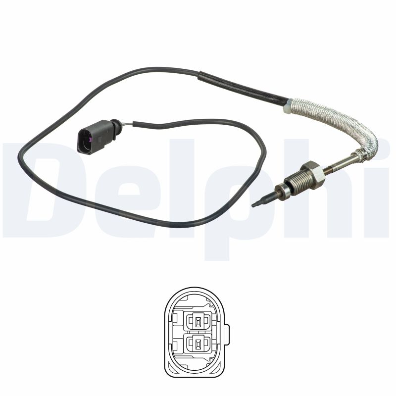 Sensore, Temperatura gas scarico - TS30158 DELPHI