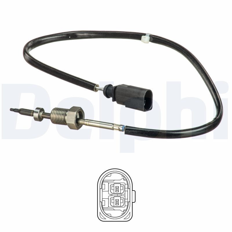 Sensore, Temperatura gas scarico - TS30168 DELPHI
