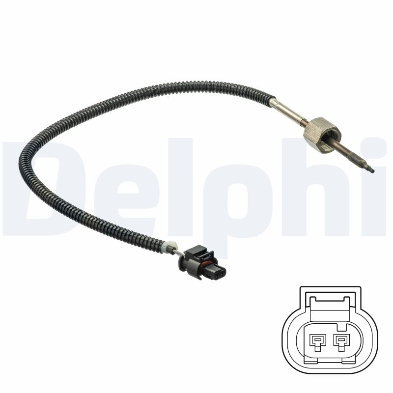 Sensore, Temperatura gas scarico - TS30228 DELPHI
