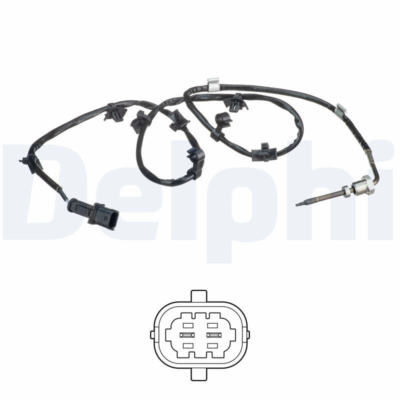 Sensore, Temperatura gas scarico - TS30238 DELPHI