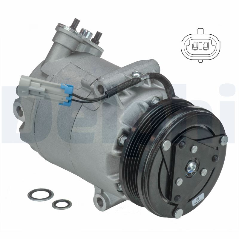 Compressore, Climatizzatore - TSP0155142 DELPHI