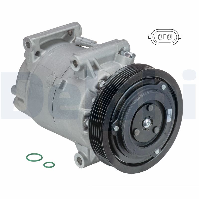 Compressor, air conditioning - TSP0155831 DELPHI