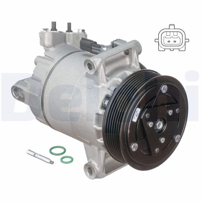 Compressor, air conditioning - TSP0155926 DELPHI