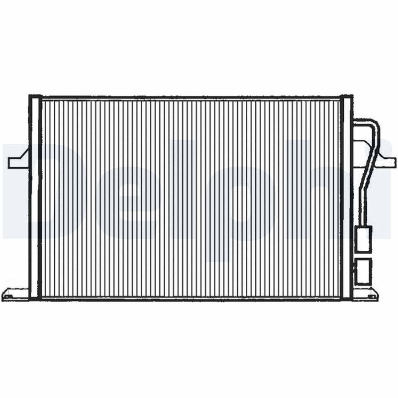 Kondensator, Klimaanlage - TSP0225112 DELPHI