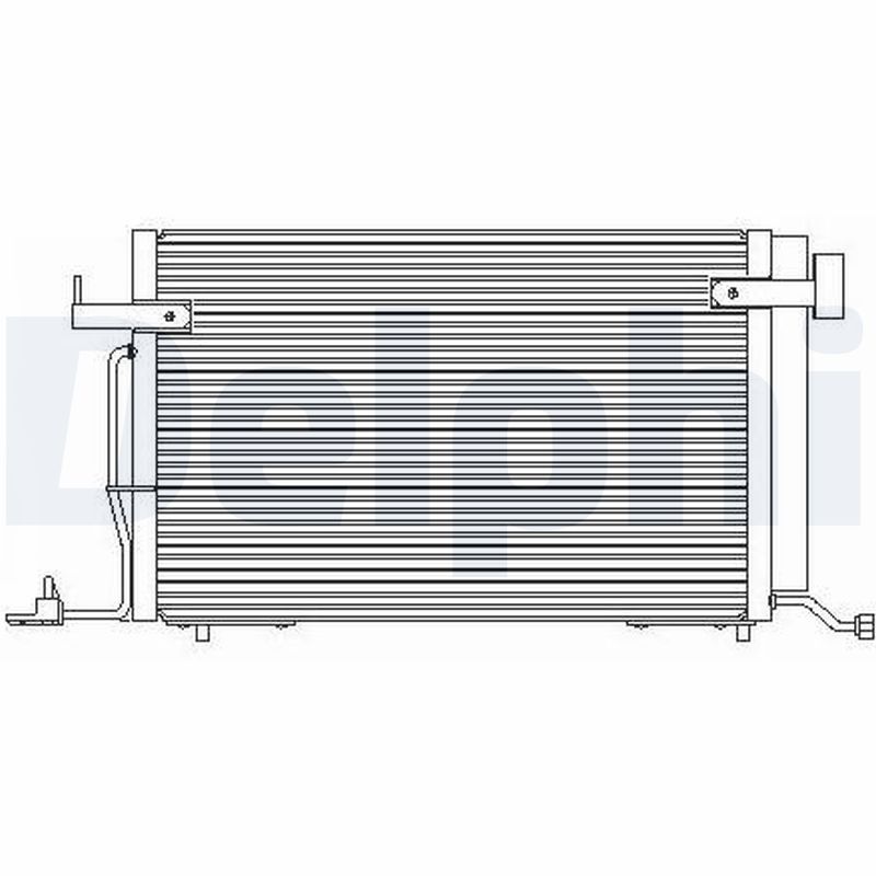 Condensatore, Climatizzatore - TSP0225176 DELPHI