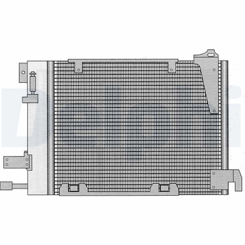 Condenser, air conditioning - TSP0225221 DELPHI