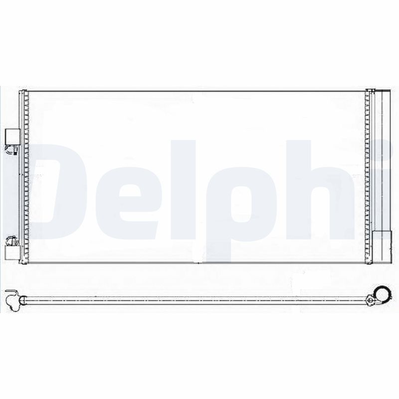Конденсатор, кондиционер - TSP0225638 DELPHI