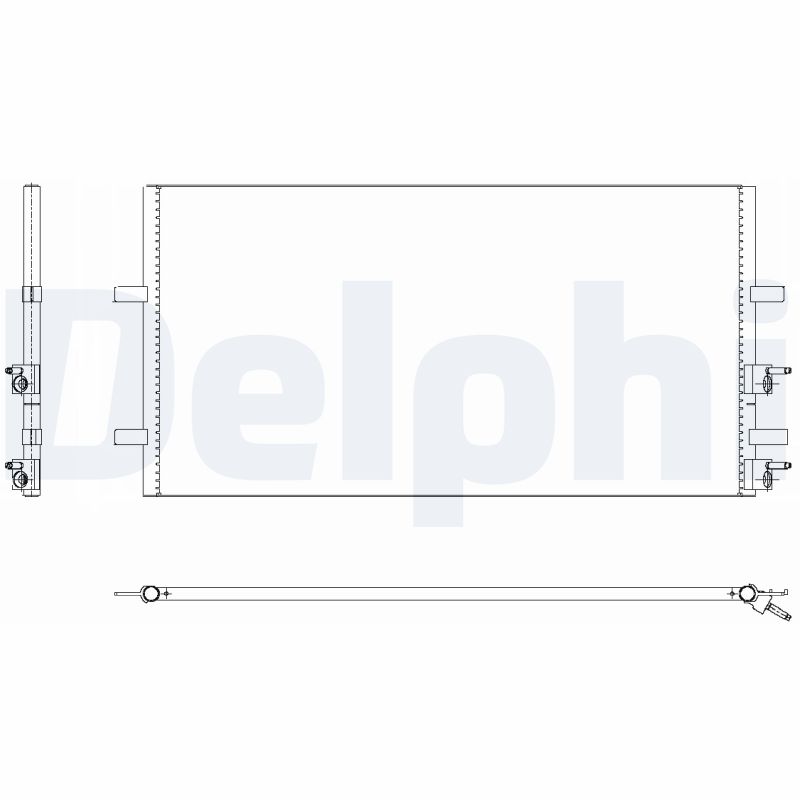 Конденсатор, кондиционер - TSP0225640 DELPHI