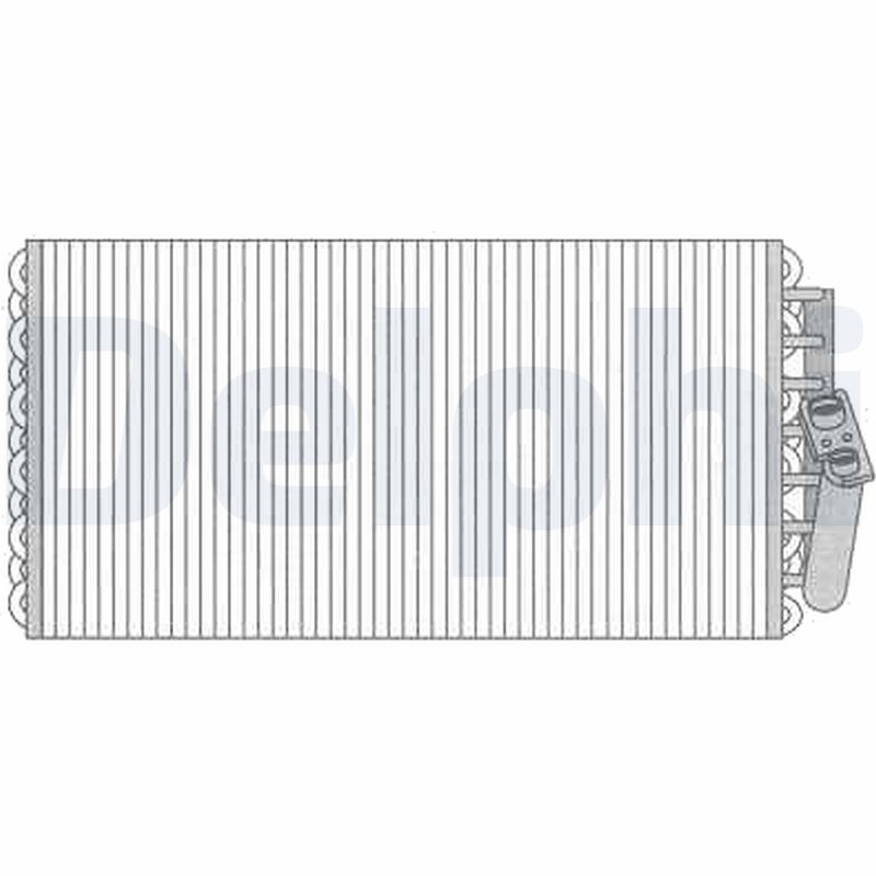 Evaporator, air conditioning - TSP0525076 DELPHI