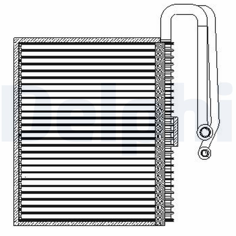 Evaporatore, Climatizzatore - TSP0525207 DELPHI