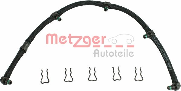 Hose, fuel overflow - 0840042 METZGER
