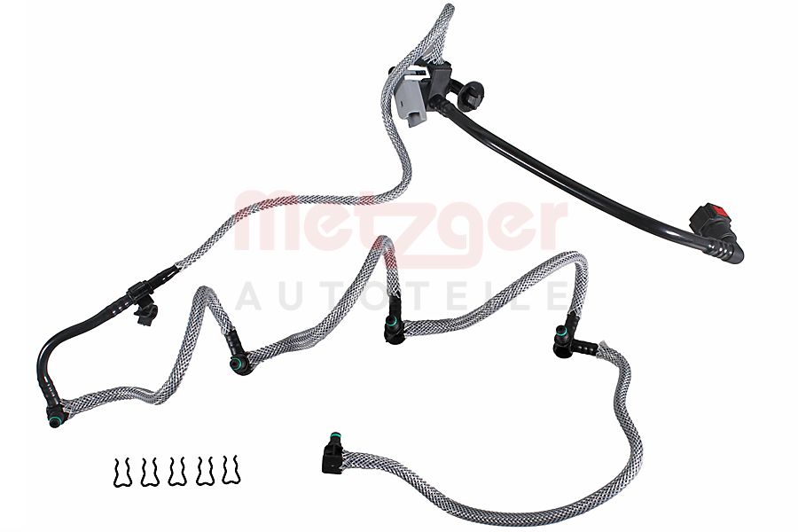 Hose, fuel overflow - 0840168 METZGER