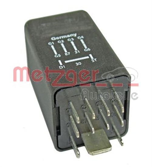 Relay, glow plug system - 0884011 METZGER