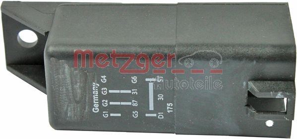 Relay, glow plug system - 0884015 METZGER