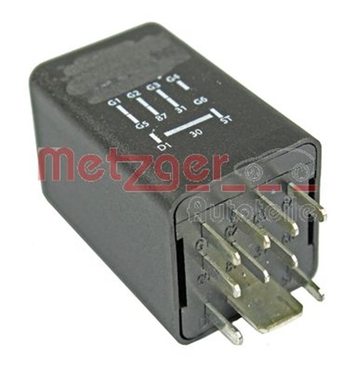 Relay, glow plug system - 0884016 METZGER