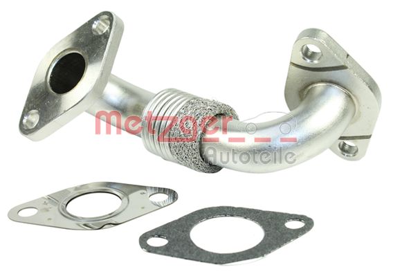 Pipe, EGR valve - 0892650 METZGER