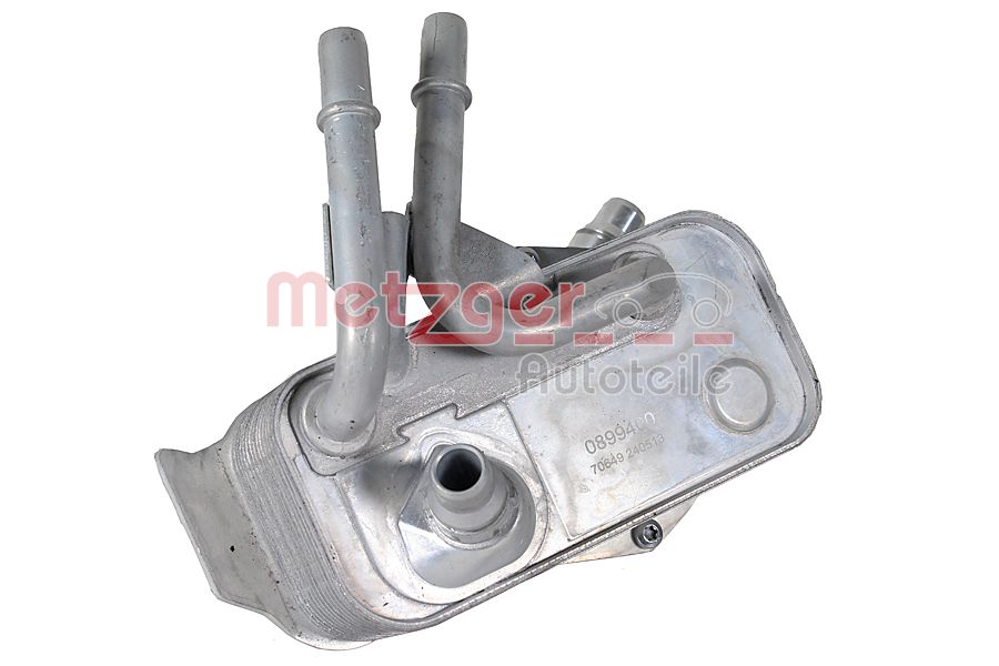 Oil Cooler, automatic transmission - 0899400 METZGER