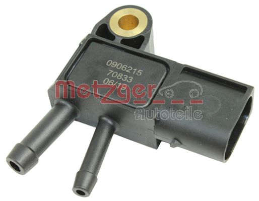 Sensore, Pressione gas scarico - 0906215 METZGER