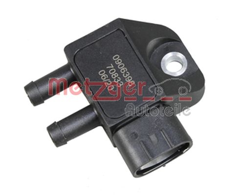 Sensore, Pressione gas scarico - 0906398 METZGER