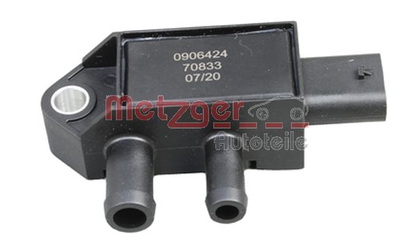 Sensor, exhaust pressure - 0906424 METZGER
