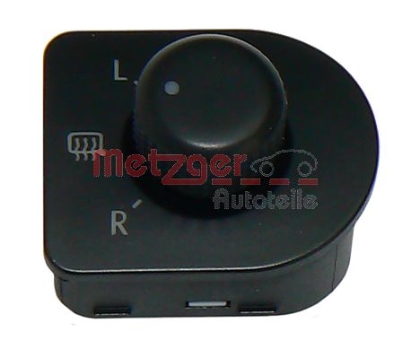 Switch, mirror adjustment - 0916071 METZGER