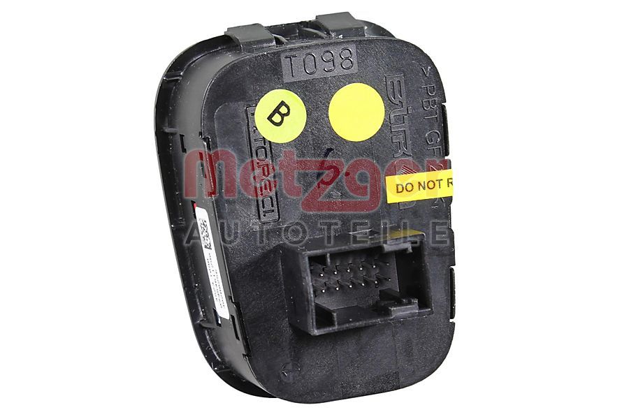 Hazard Light Switch - 09161103 METZGER
