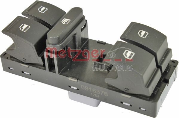 Switch, window regulator - 0916376 METZGER